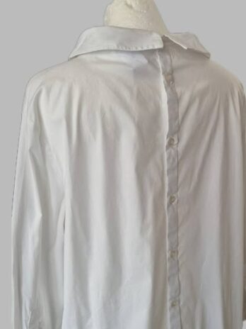 Bluse “ Opus “ Größe 42 in Weiß 97% Baumwolle