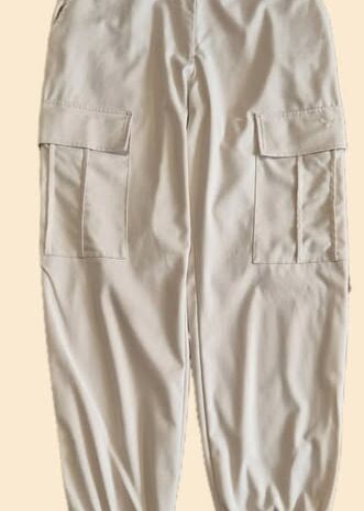 Cargohose “ Benetton “ Größe 40/42 in Beige 33% Viscose