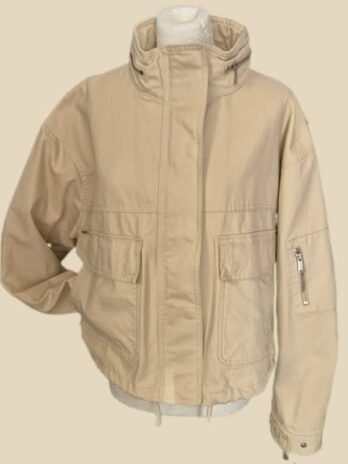 Jacke “ Superdry “ Größe 40 in Beige 100% Baumwolle