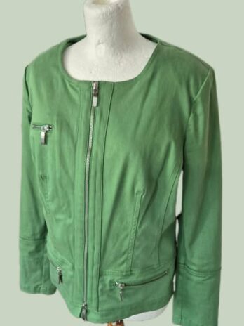 Jacke “ Jones “ Größe 40 in Grün 64% Lyocell 34% Baumwolle