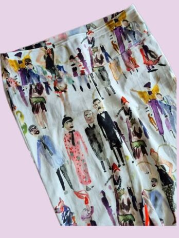 Hose “ Jones “ Größe 38 in Bunt gemustert 96% Baumwolle