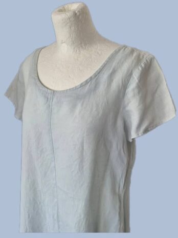 Kleid “ Chelsea Rose NYC “ Größe 36 in Hellblau 100% Leinen