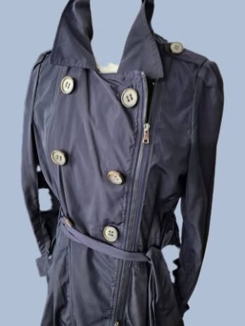 Trenchcoat “ Jacket & Co “ Größe 36 in Dunkelblau