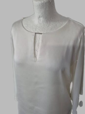 Bluse “ Hugo Boss “ Größe 36 in Offwhite 99% Viscose