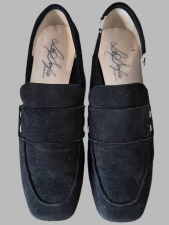 Loafers “ La Sofia “ Größe 38 in Schwarz/Leder