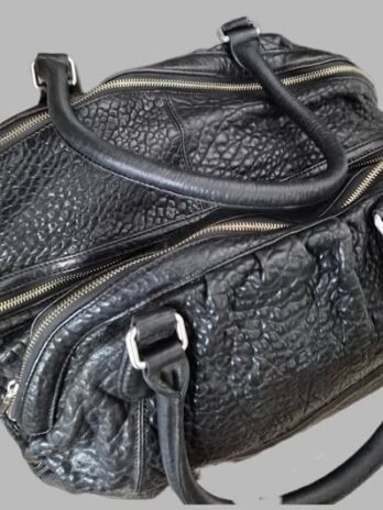 Tasche “ Liebeskind Berlin “ in Schwarz/Leder Breite ca 48cm Höhe ca 31cm