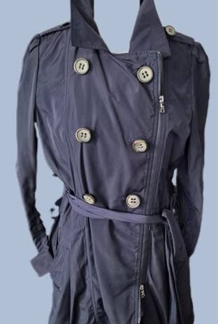Trenchcoat “ Jacket & Co “ Größe 36 in Dunkelblau
