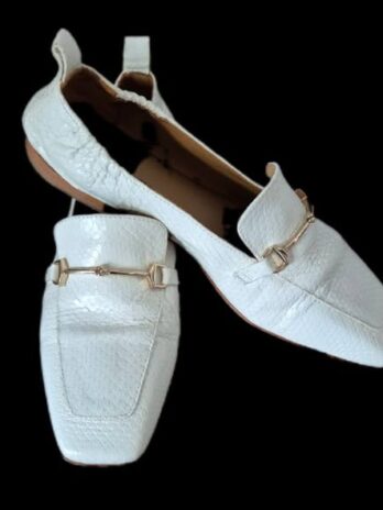 Loafers “ Lou Lou “ Größe 38 in Offwhite/Leder