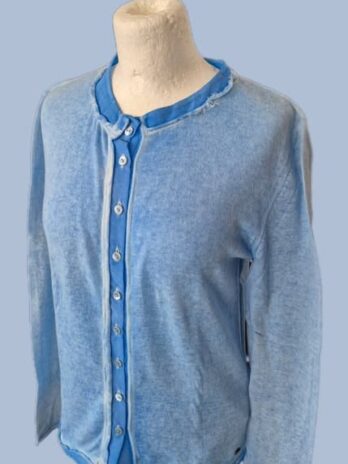 Weste “ Better Rich “ Größe 36 in Hellblau 80% Baumwolle