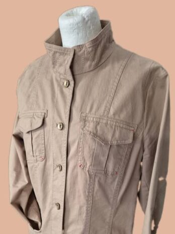 Jeansjacke “ Brax “ Größe 38/40 in Camel 98% Baumwolle