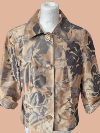 Blazer “ Taifun “ Größe 40 in Camel/Grau gemustert