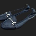 Loafers “ La Scarfa “ Größe 41 in Dunkelblau/Leder