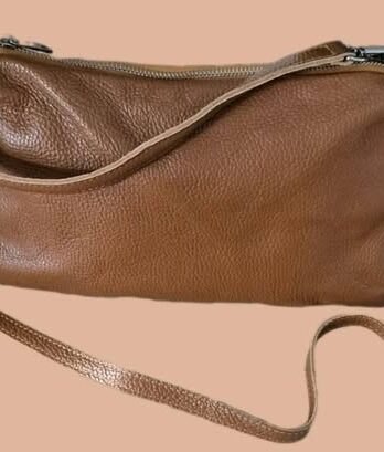Tasche “ Made in Italy “ in Cognac/Leder Breite ca 33cm Höhe ca 20cm