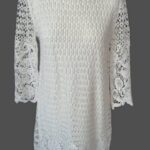 Kleid “ S. Oliver “ Größe 40 in Weiß/Spitze