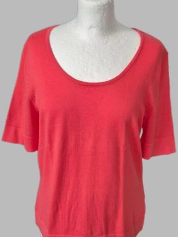 Twin-Set “ Peter Hahn “ Größe 42 in Coralle 100% Baumwolle