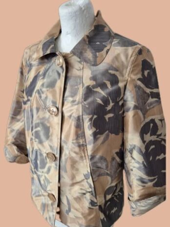 Blazer “ Taifun “ Größe 40 in Camel/Grau gemustert