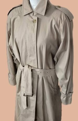 Trenchcoat “ Burberrys “ Größe 44/46 in Beige 100% Baumwolle