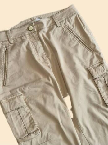 Cargojeans “ Stefanel “ Größe 36 in Camel Baumwolle