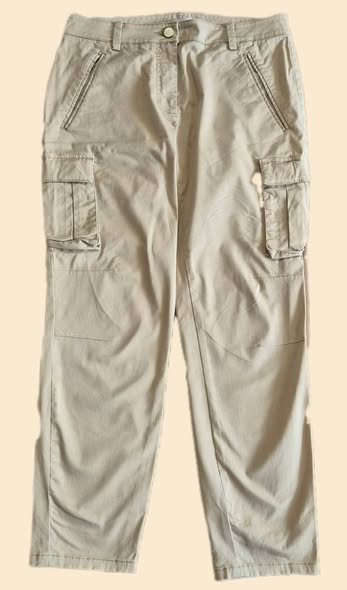 Cargojeans “ Stefanel “ Größe 36 in Camel Baumwolle