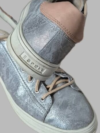 Sneakers “ Esprit “ Größe 41 in Silber/Textil