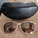Sonnenbrille mit Etui “ Escada “ in Taupe