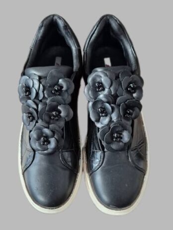 Sneakers “ Bata “ Größe 41 in Schwarz/Leder