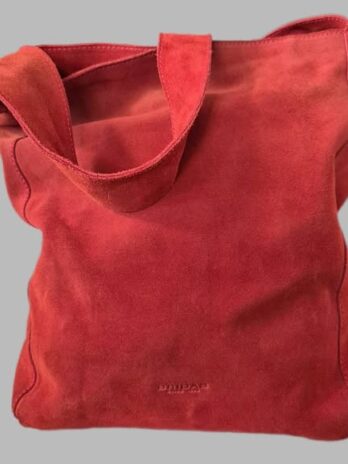 Tasche “ Bridas “ in Rot/Leder Breite ca 38cm Höhe ca 35cm