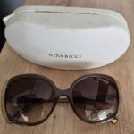 Sonnenbrille mit Etui “ Nina Ricci “ in Mocca