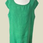 Kleid “ Lawrence Grey “ Größe 40 in Smaragdgrün 100% Leinen