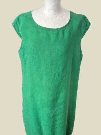 Kleid “ Lawrence Grey “ Größe 40 in Smaragdgrün 100% Leinen