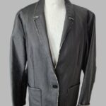 Blazer “ Jones “ Größe 40 in Schwarz 43% Leinen 17% Baumwolle