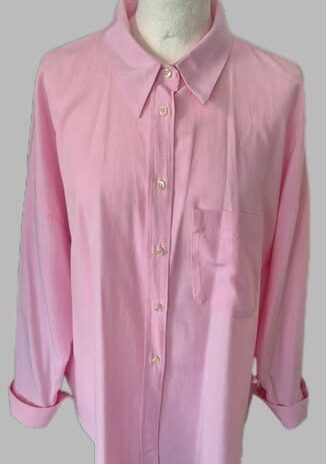 Bluse “ Zara “ Größe 44 in Rosa 45% Baumwolle