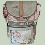 Rucksack “ Anneke “ in Schlamm/Grün/Bunt Breite ca 34cm Höhe ca 39cm