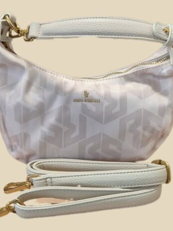 Tasche “ Regina Schrecker “ in Beige/Textil gemustert Breite ca 26cm Höhe ca 15cm