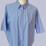 Bluse “ Cos “ Größe 38 in Hellblau 100% Baumwolle oversized geschnitten