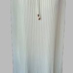 Plisseekleid “ Made in Italy “ Größe OS (38-40/42) in Offwhite
