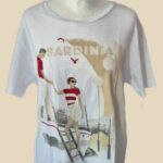 Shirt “ Monari “ Größe 38 in Weiß/Print 50% Baumwolle 50% Modal