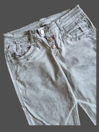 Jeans “ Street One “ Größe 36 in Hellgrau 97% Baumwolle