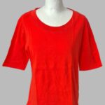 Shirt “ Donnell “ Größe 40 in Rot 100% Baumwolle