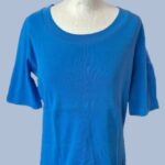 Shirt “ Donnell “ Größe 40 in Royalblau 100% Baumwolle