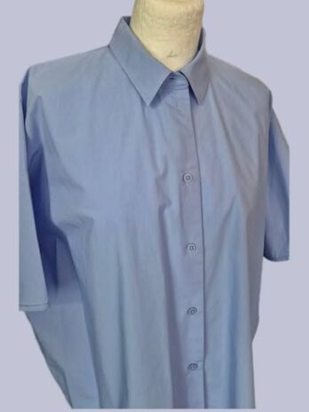Bluse “ Cos “ Größe 38 in Hellblau 100% Baumwolle oversized geschnitten