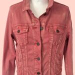Jeansjacke “ S. Oliver “ Größe 38 in Terracotta 90% Baumwolle