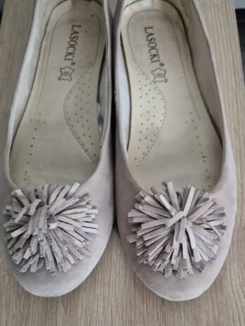 Ballerinas “ Lasocki “ Größe 40 in Nude/Leder