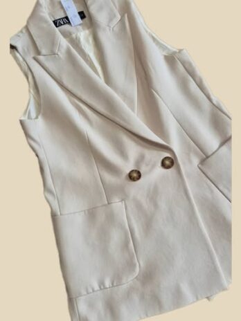 Gilet “ Zara “ Größe M in Beige