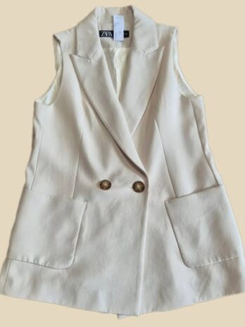 Gilet “ Zara “ Größe M in Beige