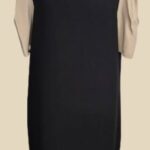 Kleid “ Jaeger London “ Größe 38/40 in Schwarz/Beige 100% Seide