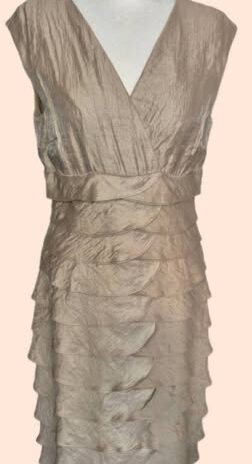 Kleid & Bolero “ Mariposa “ Größe 38 in Beige