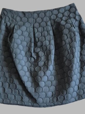 Rock “ Lucy & Co “ Größe 38 in Schwarz gemustert 60% Baumwolle 5% Spandex