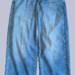 Jeans “ Raffaello Rossi “ Größe 36 in Blau weites Bein 76% Baumwolle 16% Lyocell