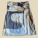 Rock “ Jones “ Größe 38 in Beige/Mocca/Schlamm gemustert